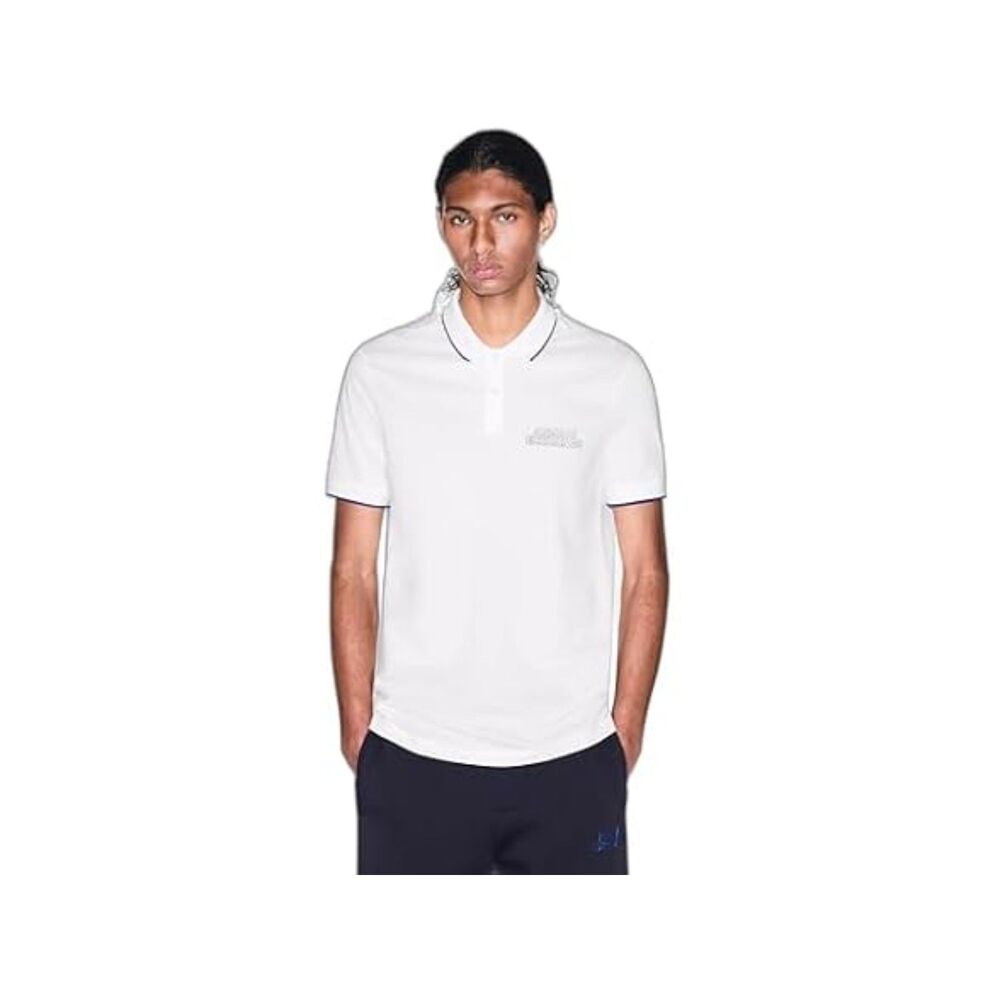Armani Exchange Men Elevated Logo Polo XL